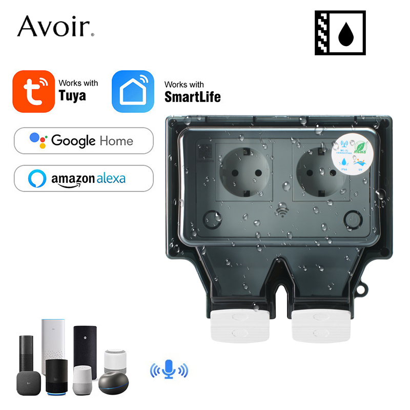 Outdoor Power Module - Prese elettriche a parete Avoir Tuya