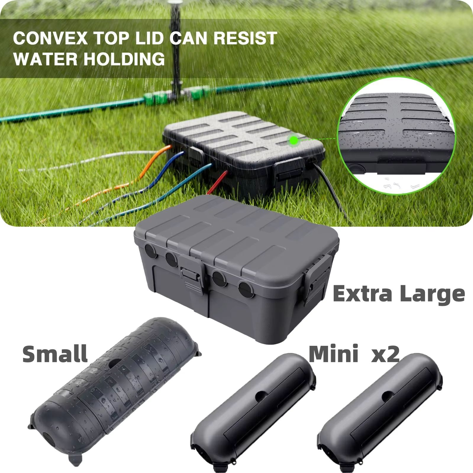 Outdoor Power Supply Box - Coperture Grandi Impermeabili per Cavi Elettrici