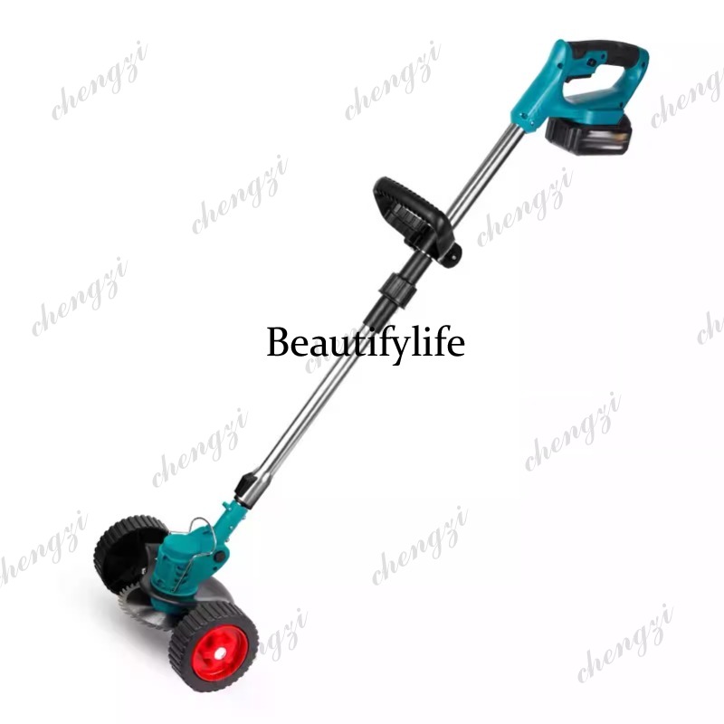 Lawn Mower Battery - Tagliaerba elettrico pieghevole con batteria al