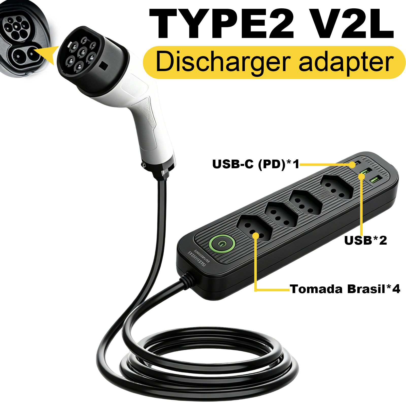 Adattatore di scarica V2L Tipo - Outdoor Power Module recensione e prezzo