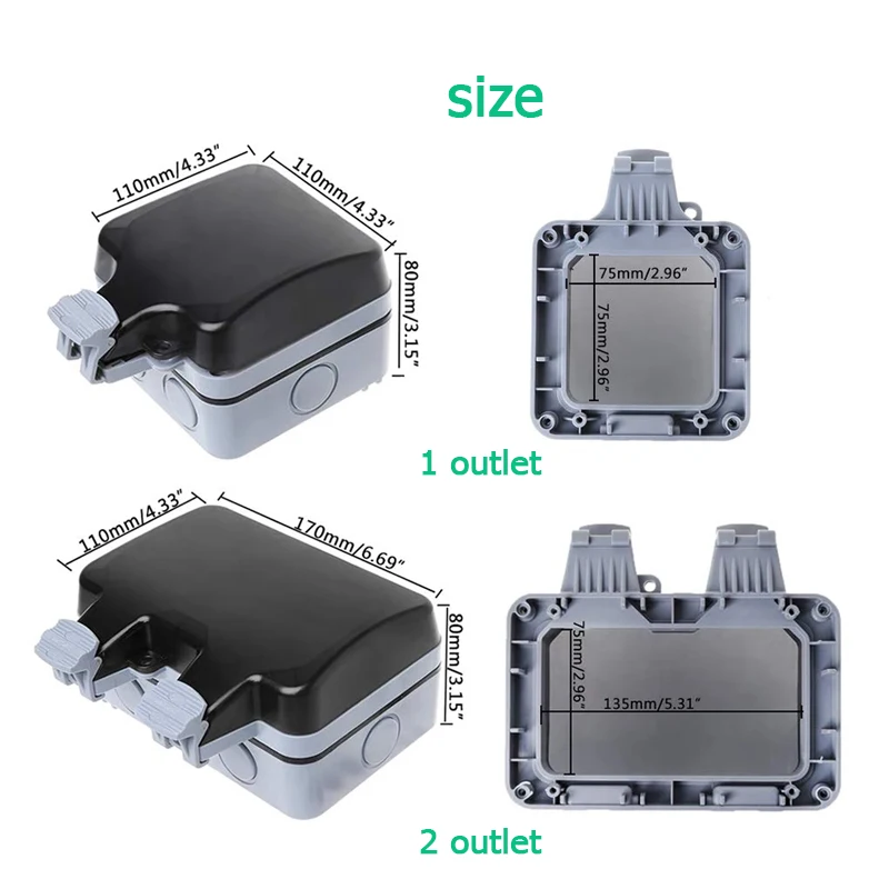 Prese impermeabili da parete p - Outdoor Power Module recensione e prezzo