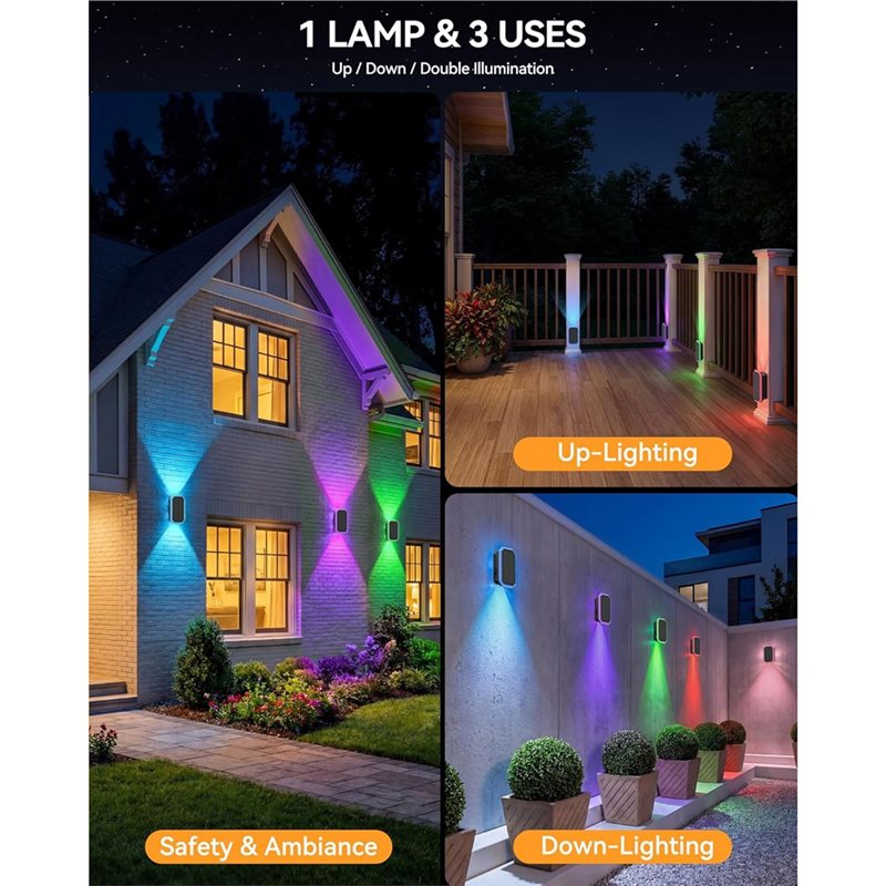 Luci Solari RGB per Recinzioni - Outdoor Power Direct recensione e prezzo